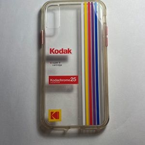 iPhone X clear Kodak Case Case-mate